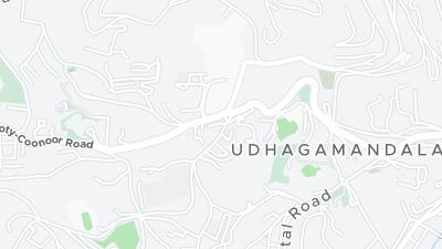 Mapa de localização do hotel