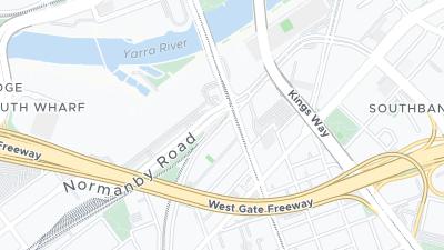 Hotel location map