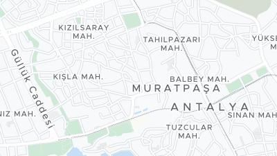 Kort over hotellets beliggenhed