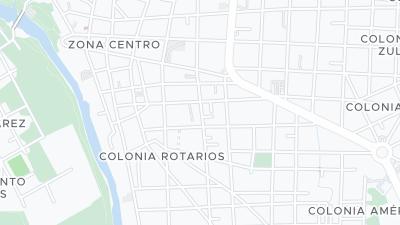 Hotel location map