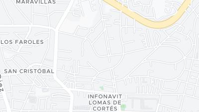 Hotel location map
