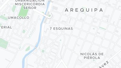 Hotel location map