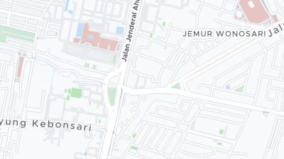 Mapa de localização do hotel