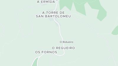 Visa hotellet på en karta