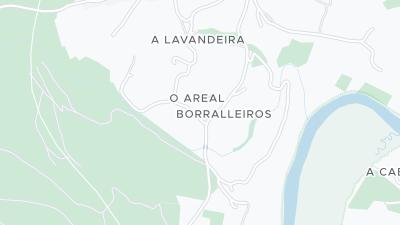 Kaart met de situering van het hotel