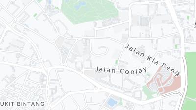 Hotel location map
