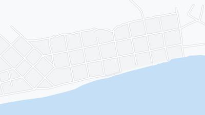 Kaart met de situering van het hotel