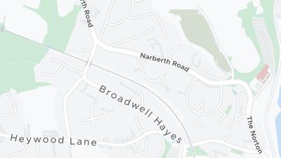 Hotel location map