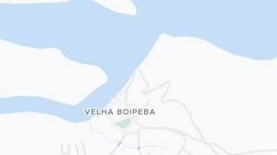 Kaart met de situering van het hotel