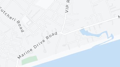 Hotel location map