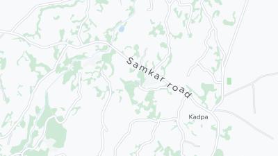 Mapa de localização do hotel