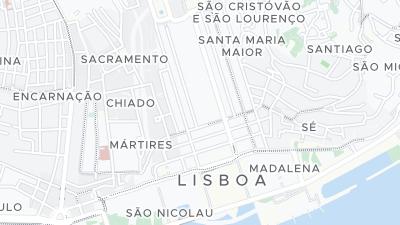 Mapa de localização do hotel