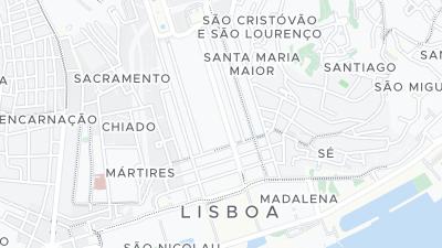 Mapa de localização do hotel