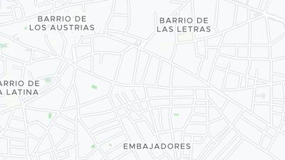 Hotel location map