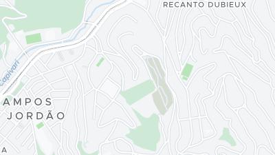 Kaart met de situering van het hotel