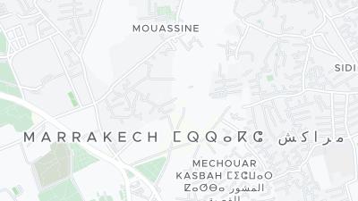 Mapa de localização do hotel