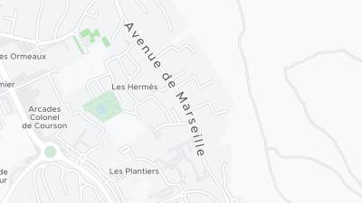 호텔 위치 지도