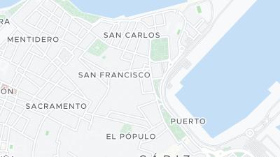 Mapa de localização do hotel