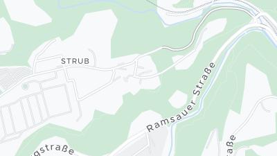 Hotel location map
