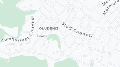 Mapa de localização do hotel