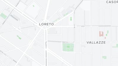 Kaart met de situering van het hotel