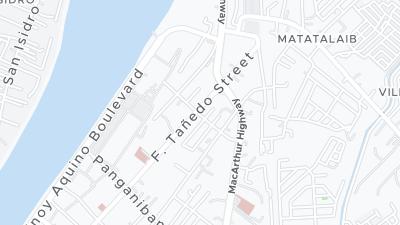 Visa hotellet på en karta