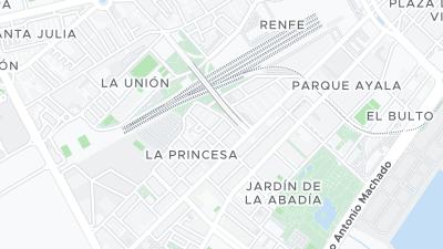 Hotel location map