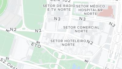 Hotel location map