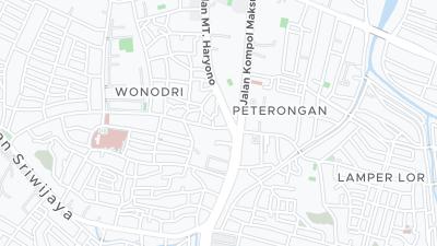 Hotel location map