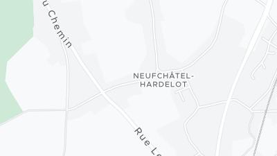 Kort over hotellets beliggenhed