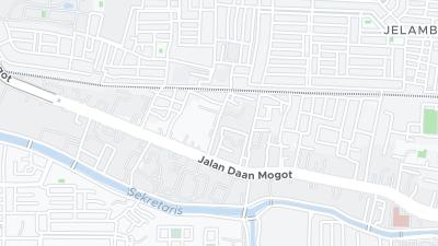 Mapa de localização do hotel