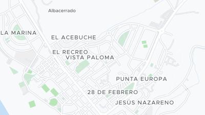 Mapa de localização do hotel