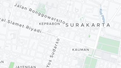 Hotel location map