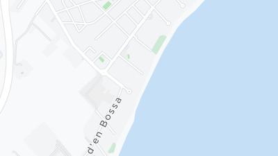 Mapa de localização do hotel