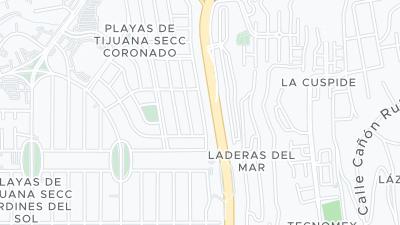 Hotel location map