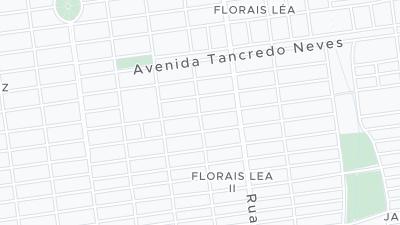 Kaart met de situering van het hotel