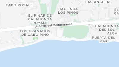 Hotel location map