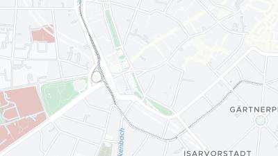 Mapa de localização do hotel