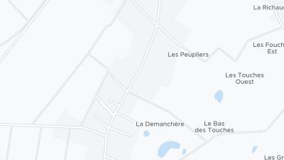 Hotel location map