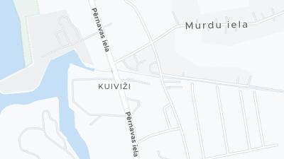 Hotel location map