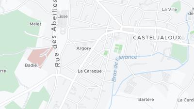 Карта локализации отеля