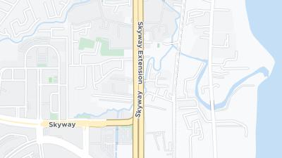 Kort over hotellets beliggenhed