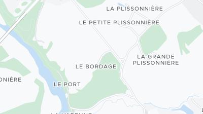 Hotel location map