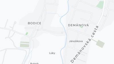 Hotel location map
