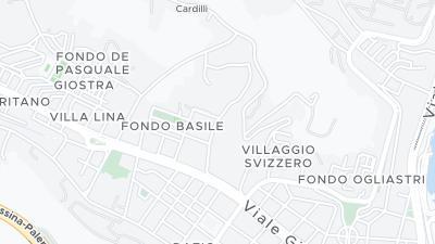Hotel location map