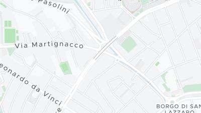 Hotel location map