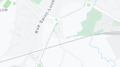 Kort over hotellets beliggenhed