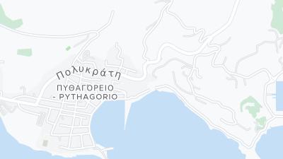 Mapa de localização do hotel