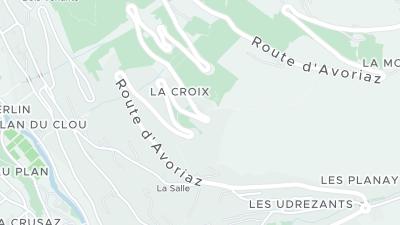 Hotel location map