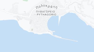 Mapa de localização do hotel